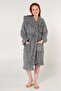 Long Welsoft Hooded Women's Dressing Gown - 6