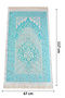 Taffeta Prayer Rug - Shantuk Pouch - Blue Color - 3