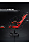 Ergonomic Gaming Chair with Footrest, Adjustable Armrest & Reclining Backrest - 8