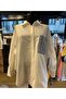 Women's Embroidered Rhinestone-Detail Pocketed Long Sleeve Shirt - 2