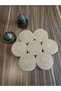 4 Pieces of Wicker Decorative Plates and Presentation Mats - 4