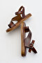 Teta Leather Flip Flops Bodrum Sandals - 3