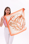 Gold Chain Model Scarf Bandana Shawl Estascarf 70X70 cm