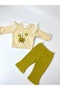 Flowers Süzene Embroidered Baby Girl Set - 6