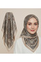 Efsun Pattern 90X90Cm Scarf/Foulard