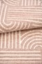 Raye Beige Cotton Woven 2-Piece Bath Mat |   Washable Non-Slip, Latex Base (60X100 + 50X60) - 6