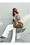 Women's Scarf Detail Rectangular Bag - 2