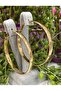 Steel Hoop Earring 5 cm in Diameter - 2