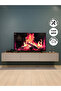 ÇİFT RENK TV ÜNİTESİ MDFLAM 210 CM