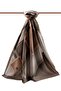 Women's Luxury Medina Silk Shawl Beige - Brown - 2