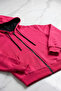 Defy's Women's Oversize Hooded Zipper Pocket Sweatshirt - 4