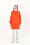 Women's Basic Tunic - 30644Tun - Light Red - 4