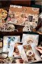 Scrapbook / 200 Pieces Coffee Themed Scrapbooking / Journal Boxed Set / Coffee Diary - 4