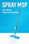 Spray Mop for Floor Cleaning–360° Rotation, Reusable Microfiber Pad