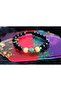 Real Natural Stone-Healing Aventurine and Calcite Bracelet - Success Career Courage - 8