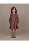 Girl's Natural Cotton Linen Collared Dress and Headband Set 3-9 Years |   Rg1713