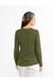 Women's Stretch Fabric Winter Knitwear for Middle-Aged and Older Women Khaki Mother Combed Cotton Blouse New Season Twisted Pattern - 5