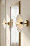 Avf Flower Design Modern Wired Wall Lamp - Antique Gold - 3