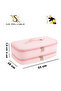 Dys Airwrap Compatible Travel Case with Compartments - Hair Styling Protective Makeup and Organizer Bag - 3