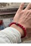 Genuine Ruby Stone Bracelet with Apparatus - 5