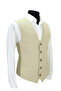 Men's Vest V-Neck Beige 50615 - 2