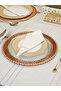 27 cm Copper Plate - Plate Honeycomb Embroidered - 5