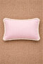 Bohemian Pink Tasseled Throw Pillow Cover