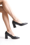 Women's High Heel Shoes Crocodile Snake A002-K381 - 4