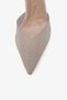Sely Women's Silvery Transparent Heeled Shoes A003-K1442 - 6
