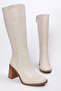 Zeta Women's Side Zipper Boots A006-K1114 - 3