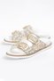 Stone Detailed Women's Daily Slippers - A010-K104