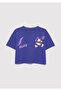 Mickey Mouse Printed Purple Girls' T-Shirt M7610297-70908 - 3