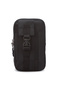 Black Men's Tactical Waist Belt Bag with Phone Compartment Travel Daily Work and Trip - 8