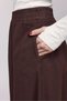 Women's A-Line High Waist Pocketed Flowy Flared Skirt - Textured Linen - 5