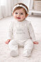 بدلة أطفال قطنية من Little Miracle Melek ذات أجنحة ملاكية بدون شريط