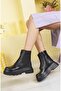 Genuine Leather Women's Casual Combat Boots DC2503 - 6