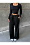 Black Deal Product Plus Size Sportswear Quality Loose Fit Stretchy Comfortable Fabric