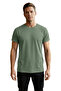 Men's 3-Pack Basic T-Shirt 100% Cotton Short Sleeve Crew Neck Comfortable Fit Black White Çağla - 2