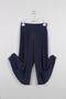 Girl's Wide Leg Navy Blue Trousers - 3