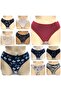 Women's Panties 10 Pieces Combed Cotton Lycra Panties