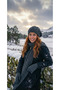 Painter Model Braided Knitwear Winter Women's Colorful Beret Scarf Gloves Braided Painter Hat Set of 3