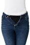 Maternity Pants Waist Extender - Women's Pants Extender, 3-Pack White-Black-Skin - 2
