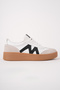 Women's Sneaker Lace-Up Flat Sole Sports Shoes - 2