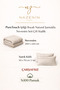Puretouch Yarn-Dyed Natural Slub Duvet Cover Set Double Size 100% Cotton |   Without Sheets - 6