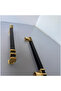 Metal Furniture Handle U Cabinet Handle U 160 mm with Ring Black a Gold - 3