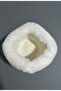 Beige Plush Beret - 7