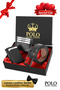 Original Men's 3-Piece Special Gift Boxed Set Luxury Series Gift for Lover Father-In-Law Groom's Gift Birthday Special Day Gift Luxurious Soft Leather Stylish Rfid Theft-Proof Wallet Card Holder and Belt Set