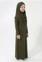 Practical Hijab Girls' Prayer Dress M00789 Khaki - 5