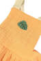 Monstera Embroidered Muslin Baby Salopet - 2