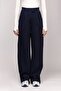 Women's High Waist Stretch Fabric Palazzo Pants - Velcro